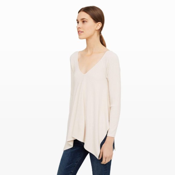 Club Monaco Jiri Double V-Neck Sweater - Picture 1 of 7